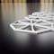 Ekena Millwork Small Haswell Decorative Fretwork Wall Panels in Architectural Grde PVC, 11 3/8"W x 11 3/8"H x 3/8"T WALP12X12HWL - alternate 5